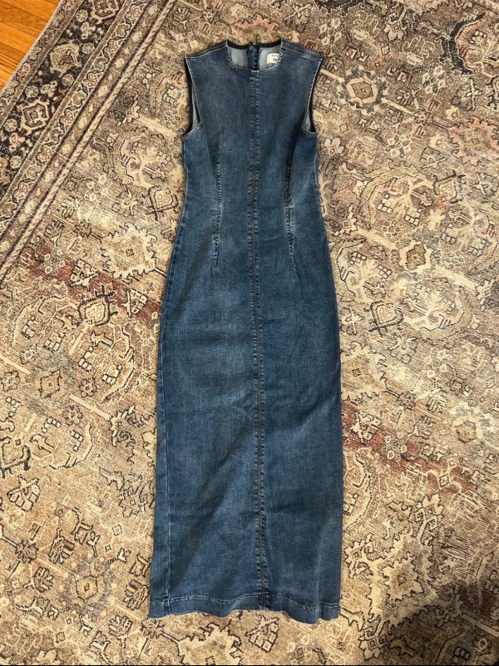 Reformation Kendi Denim Midi Dress